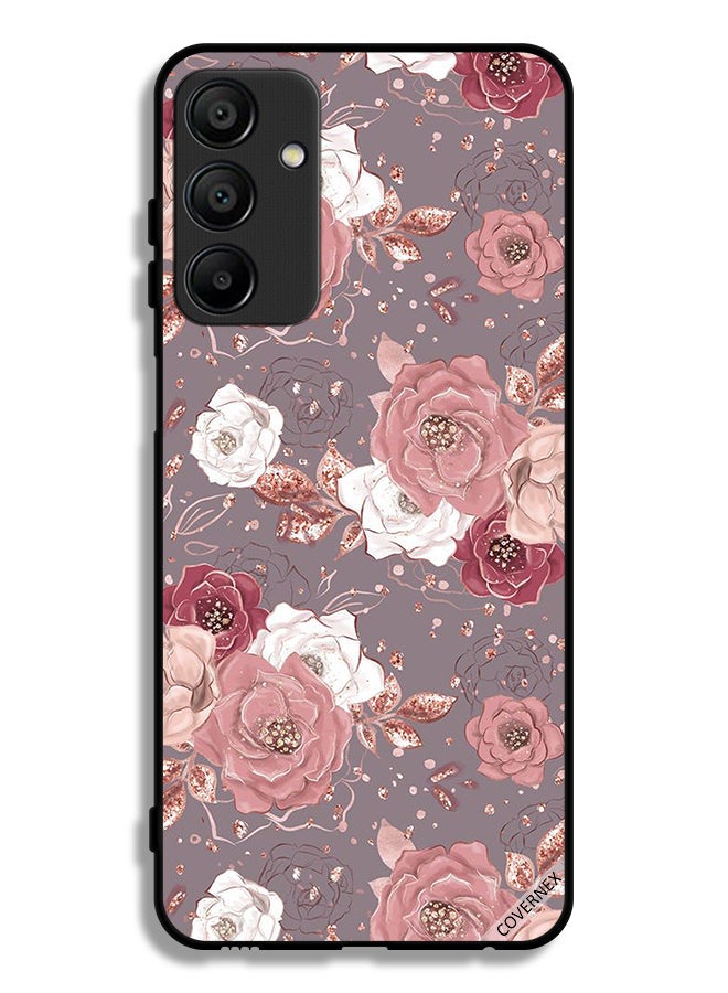 Covernex Samsung Galaxy A15 5G Protective Case Cover Floral Wallpaper - Image 1