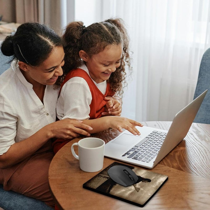 3dRose LLC 8 x 8 x 0.25 Inches Mouse Pad, Native American Medicine Woman Santa Fe Nm Julien McRoberts (mp_92694_1) - Image 2