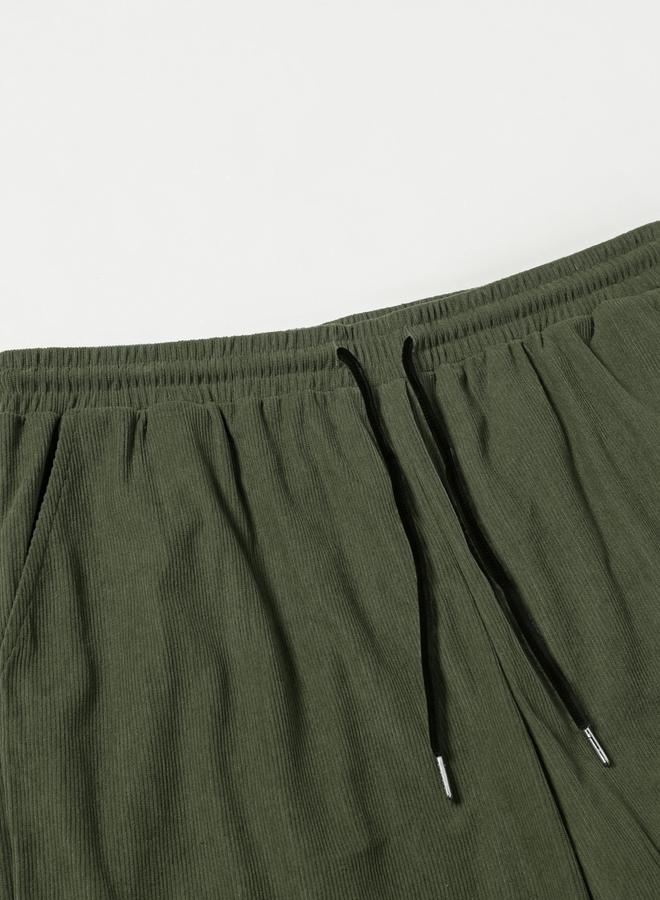 Take Two Men Green Corduroy Shirt and Pants Co-ords - Image 5