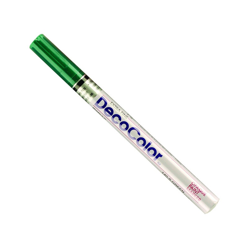 Uchida 140-C-4 Marvy Deco Color Extra Fine Paint Marker, Green - Image 3