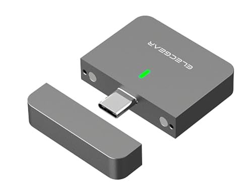 ElecGear Mini 2230 NVMe Enclosure USB TypeC 32 External Hard Drive Aluminum Case for 30mm PCIe M2 SSD 10Gbps USB Flash Drive Memory Reader with Magnet Cap - Image 1