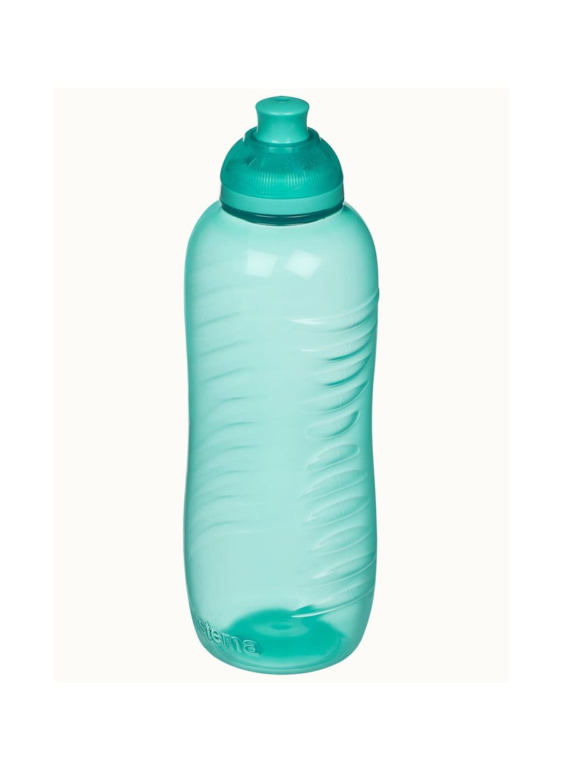 Sistema 460ml Squeeze Bottle (Green): Gym & Fitness Bottle-  Leakproof & BPA-Free Hydration - Safe & Reusable  , Made In New Zealand - Image 2