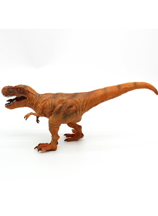 Soft Rubber Dinosaur Toy Suit Animal Model Plastic Simulation Tyrannosaurus Children's Toy-Color:Allosaurus - Image 4