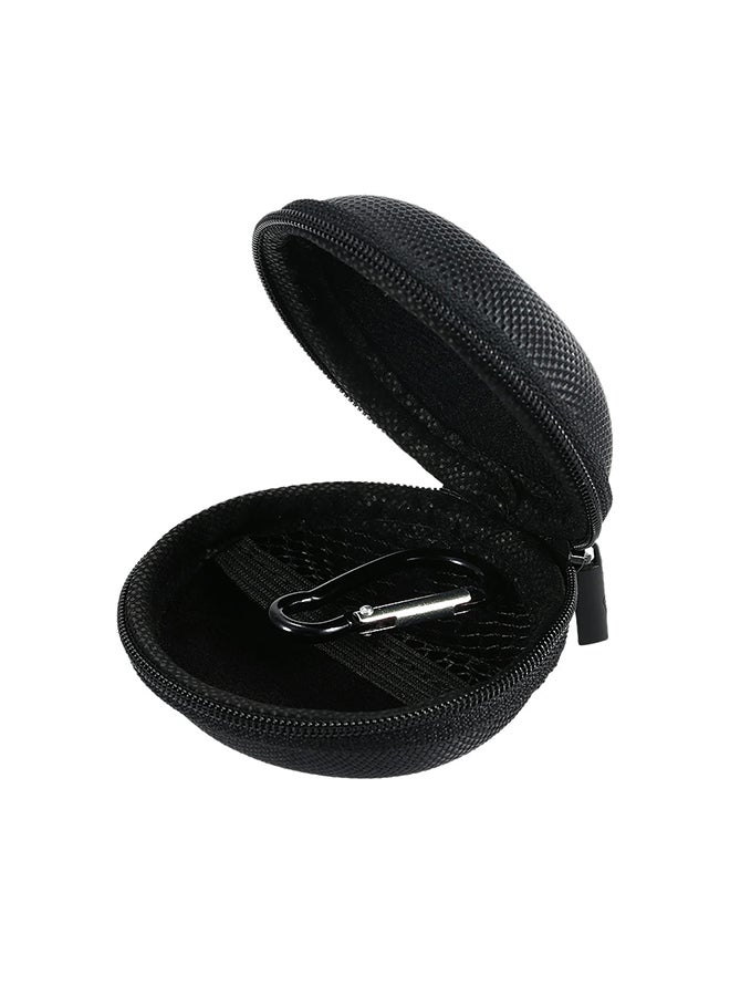 حافظة لسماعات الرأس الصغيرة وسماعات الأذن مزودة بخطاف معدني لل - Image 2