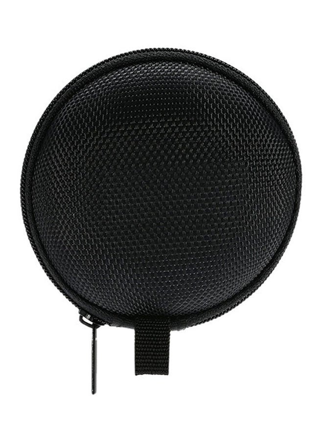 حافظة لسماعات الرأس الصغيرة وسماعات الأذن مزودة بخطاف معدني لل - Image 1