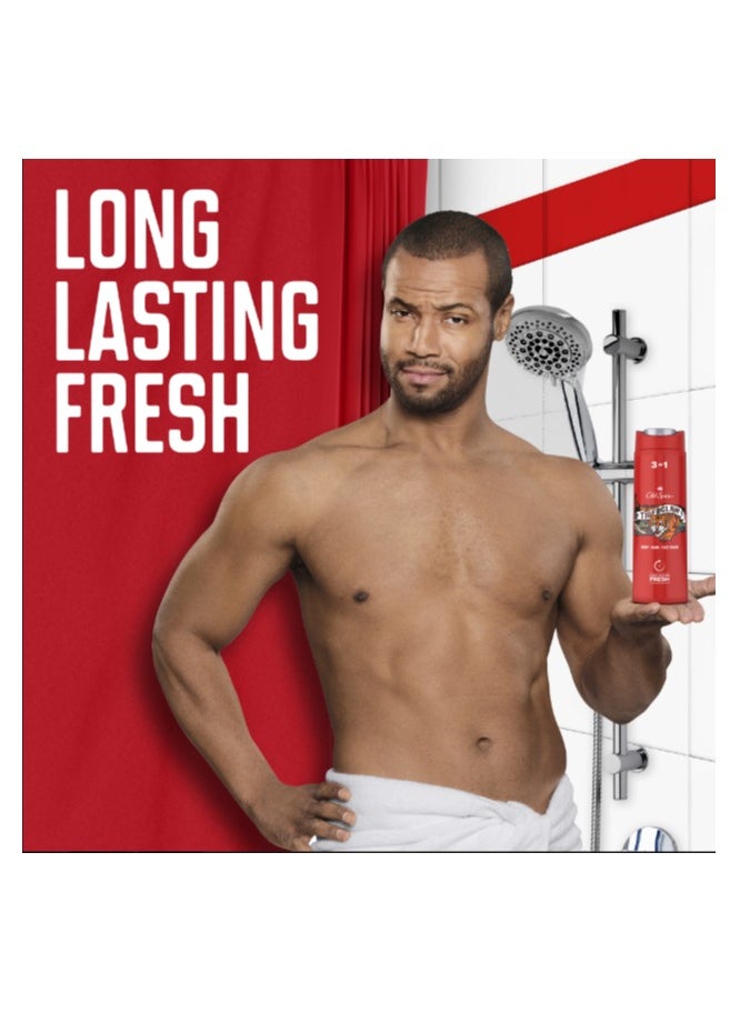 Old Spice Tiger Claw Shower Gel 400ml  - Image 3