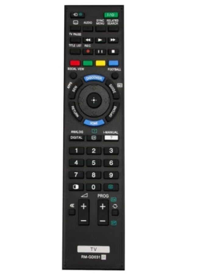 Rm-Gd031 Remote Control Fit For Sony Tv Kdl-60W600B Kdl-40W600B Kdl-48W600B - pzsku/Z9692000DF3597D1847BBZ/45/_/1713541301/bb471e7b-1eff-4bd1-8bbb-a66fda2b0e60