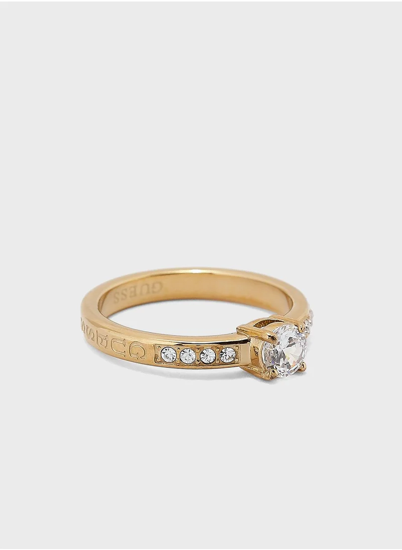 GUESS Solitaire Ring