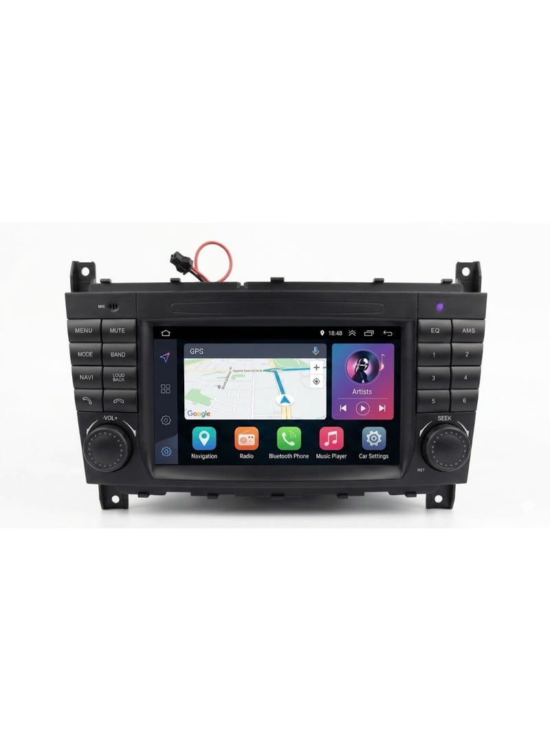 شاشة سيارة ذكية مقاس 7 بوصات بتقنية IPS مع نظام CarPlay