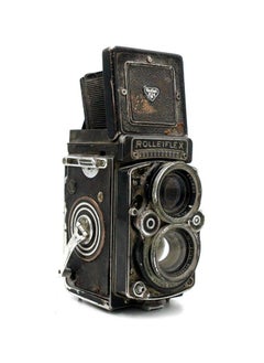 Antique Museum Vintage Decorative Rare Film Camera Rolleiflex 2.8 F Type Two Camera Model HT1132  - Image 2