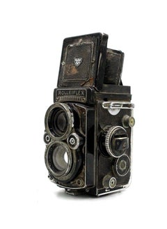 Antique Museum Vintage Decorative Rare Film Camera Rolleiflex 2.8 F Type Two Camera Model HT1132  - Image 5