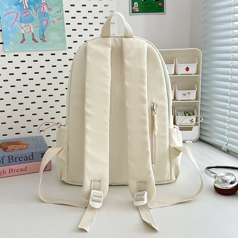 High-Fashion Japanese Style Sweet Candy Color Backpack for Middle and High School Students - Image 3