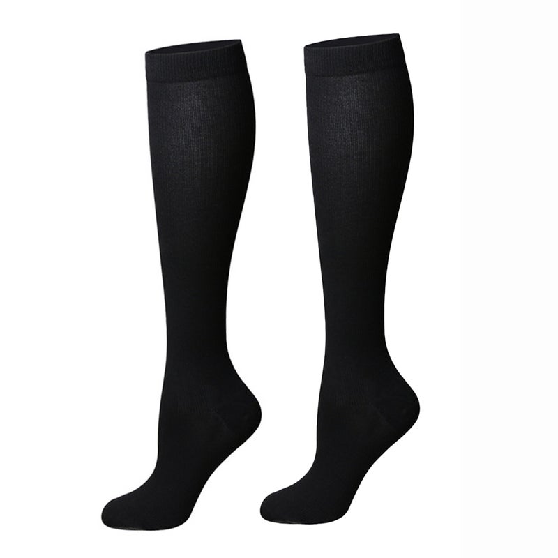 Compressions Stockings for Women & Men, Calf-High Length Socks Best Support for Athletic Running Cycling - Image 1