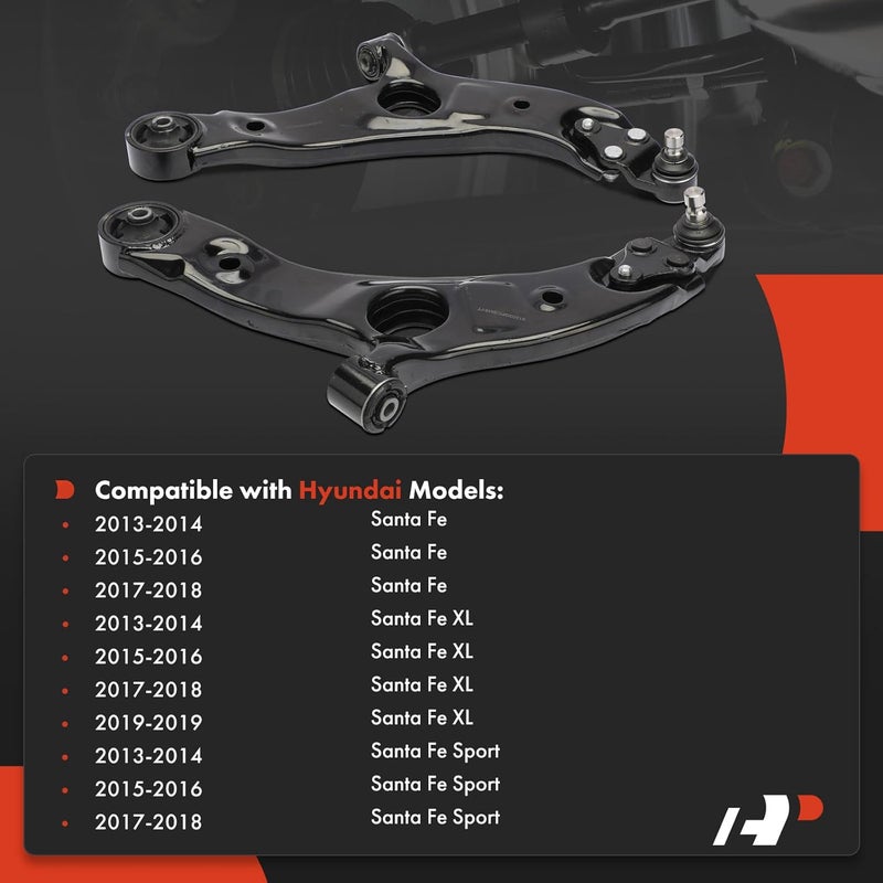 A-Premium Front Control Arm Kit for Hyundai Santa Fe - Image 2