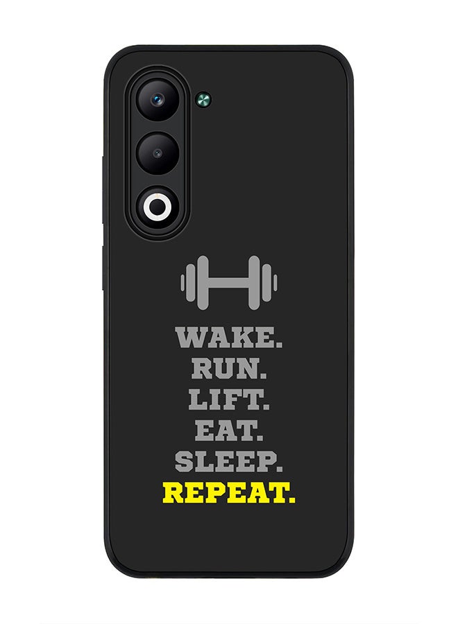 Stylizedd For Oppo A5 5G / A5 4G Case,Slim fit Camera Protection, Shockproof Thin Phone cover  - Routine (Grey)