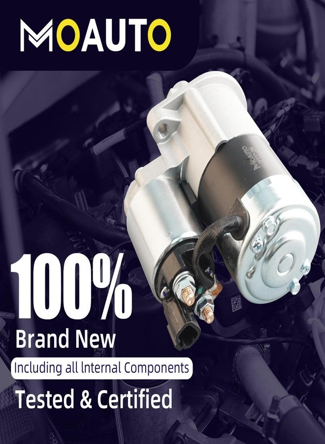 MOAUTO Starter Motor Replacement 19224N 361002E120 1195411 Compatible with Hyundai Elantra 2011-2013 Elantra Coupe Elantra GT 2013-2014 Kia Forte Koup Forte5 2014 Soul 2012-2013 1.8L 2.0L L4 - Image 5