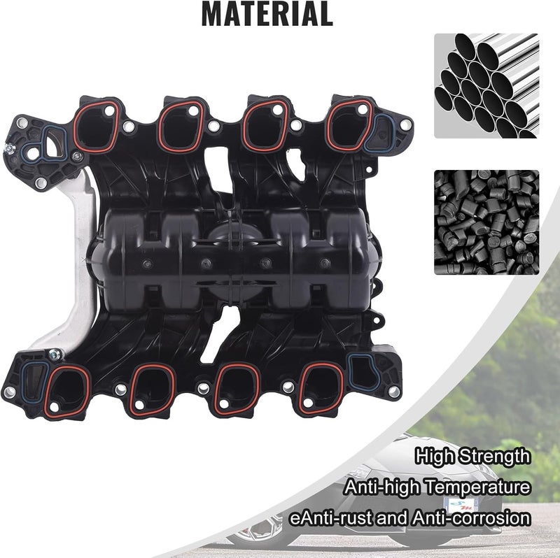 TOPAZ Engine Intake Manifold Assembly with Thermostat & Gasket - Image 5