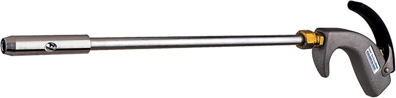 Guardair Lazer Series PalmSwitch Safety Air Gun, Aluminum Venturi Nozzle with 48" Extension and 1/4" FNPT Inlet, Lightweight All Metal Construction - Image 1