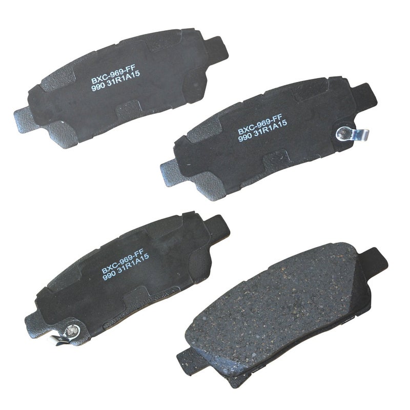 Bendix Premium SBC990 Ceramic Front Brake Pads for Scion iQ 2015-2013, xA 2004, xB 2004, Toyota Echo 2005-2003, MR2 Spyder 2006-2002, Prius 2009-2003 - Image 3