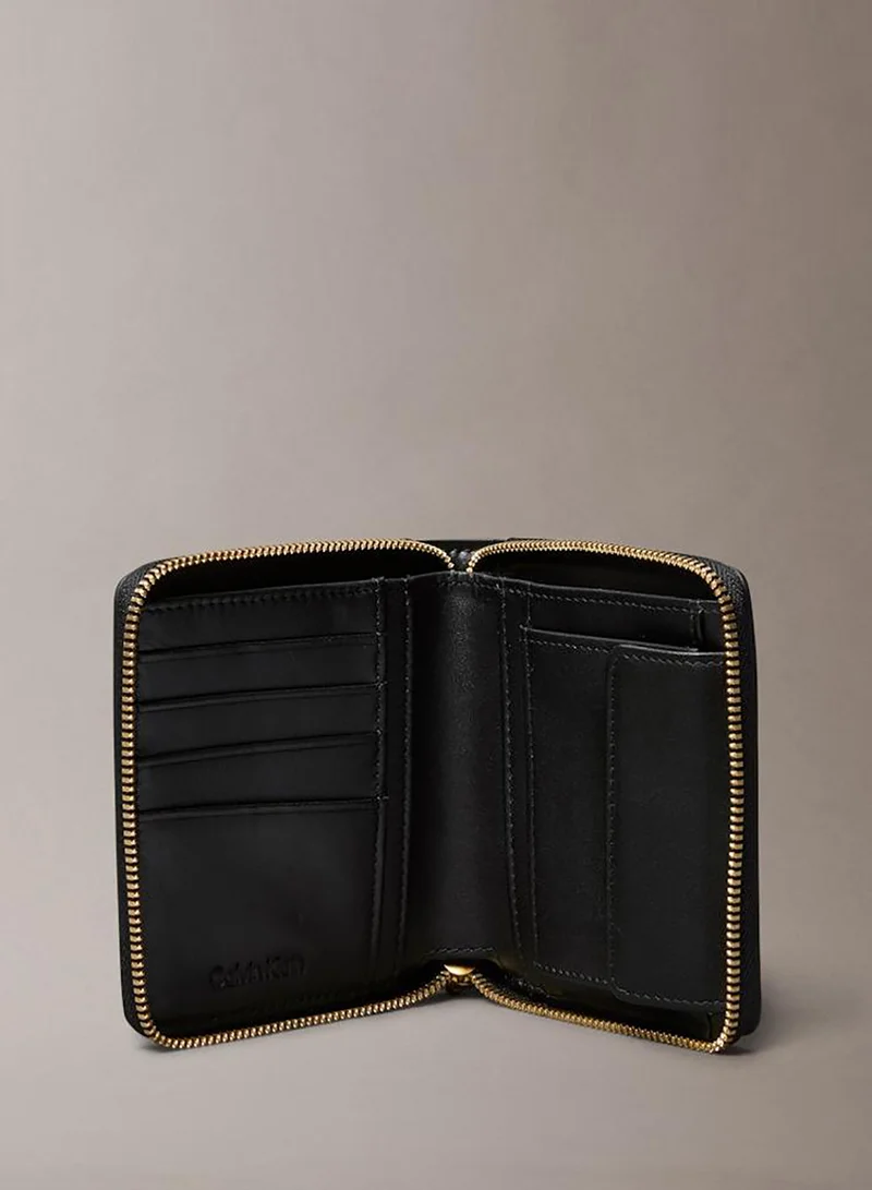 CALVIN KLEIN Hardware Square Zip Around Wallet