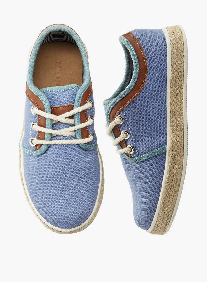Peppermint Boys Lace-Up Espadrille Sneakers - Image 2