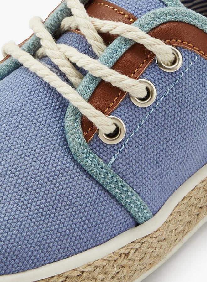 Peppermint Boys Lace-Up Espadrille Sneakers - Image 4