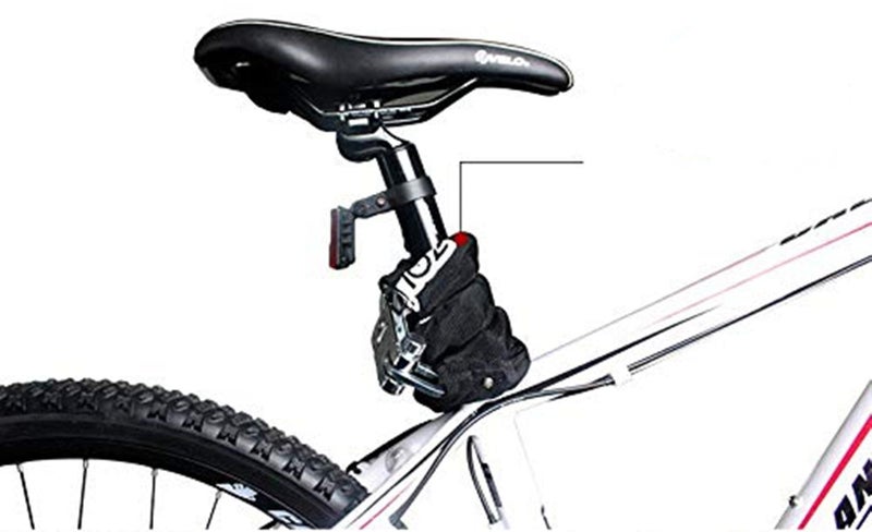 ROLLYWARE World's Toughest Chain Lock Helmet Lock - Bike with MUL-T-Lock Technology 3 Keys Anti-Theft Bike Scooty Lock Device for Cycle - Luggage,Home Lock ("Color May Very from Product") - Image 3