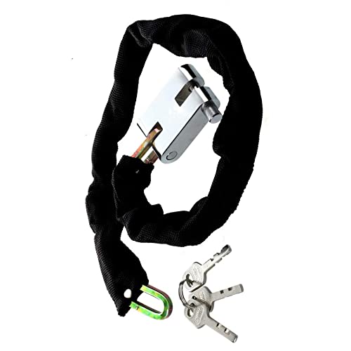 ROLLYWARE World's Toughest Chain Lock Helmet Lock - Bike with MUL-T-Lock Technology 3 Keys Anti-Theft Bike Scooty Lock Device for Cycle - Luggage,Home Lock ("Color May Very from Product") - Image 4
