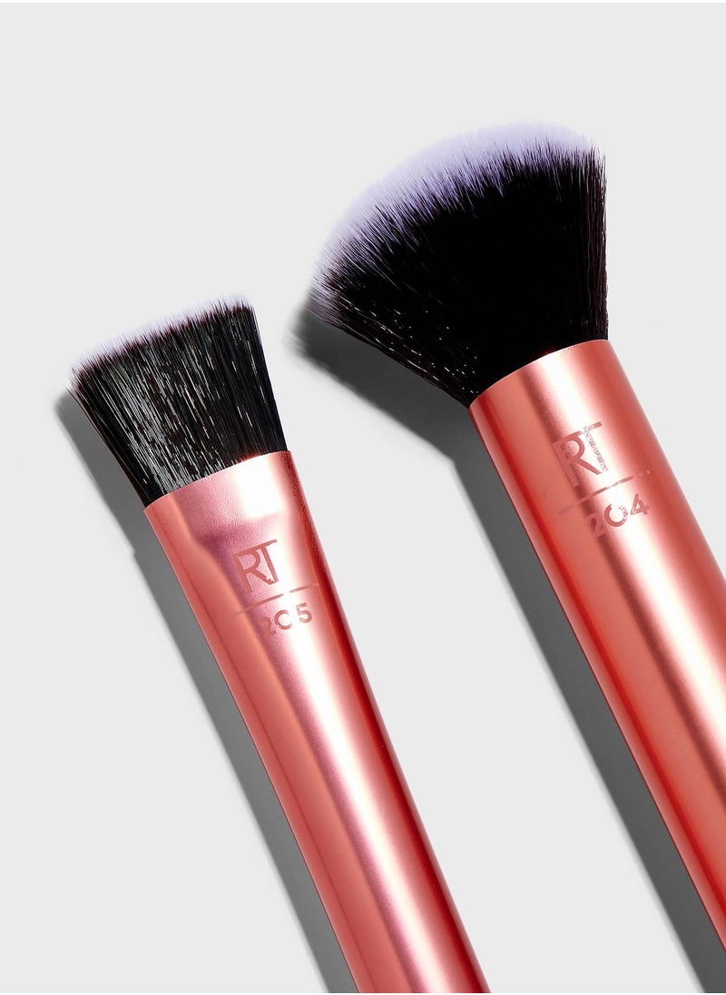 REAL TECHNIQUES Flawless Base Brush Set  - Image 2