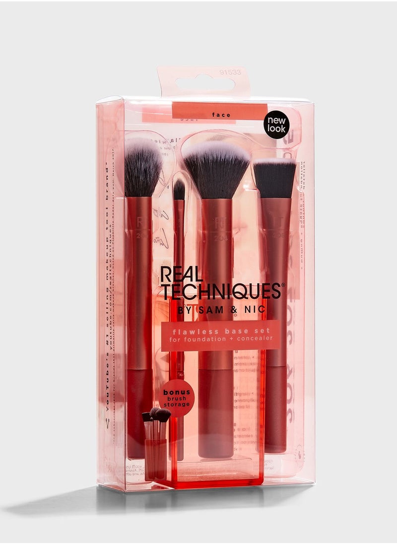 REAL TECHNIQUES Flawless Base Brush Set  - Image 4