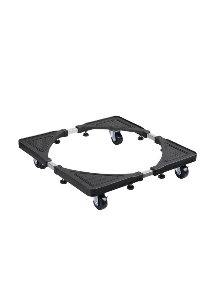 SHOPI Adjustable Heavy-Duty Movable Base Stand with Wheels for Washing Machine & Refrigerator – Multi-Functional Appliance Trolley - Image 1