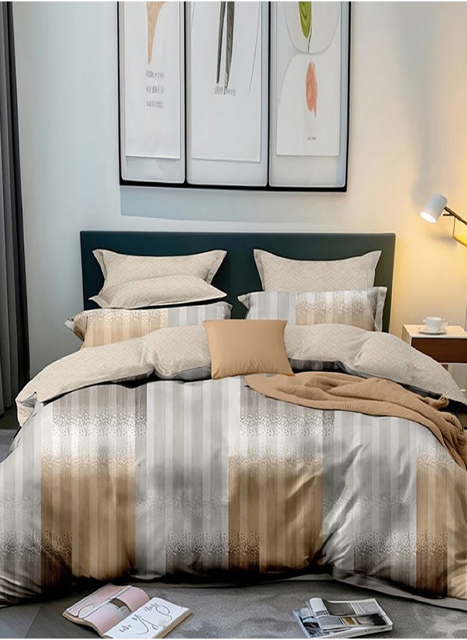 PACHA HOME 240*260 FibreSoft printed duvet with 2 pillowcases 50*70 - by BashaHome. 
