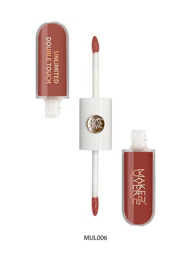 MAKE OVER 22 Unlimited Double Touch Lipgloss-MUL006 - Image 2