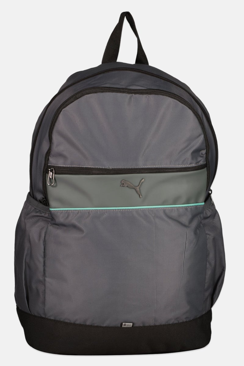 PUMA Men Brand Logo  Back Pack, Grey  - Image 1
