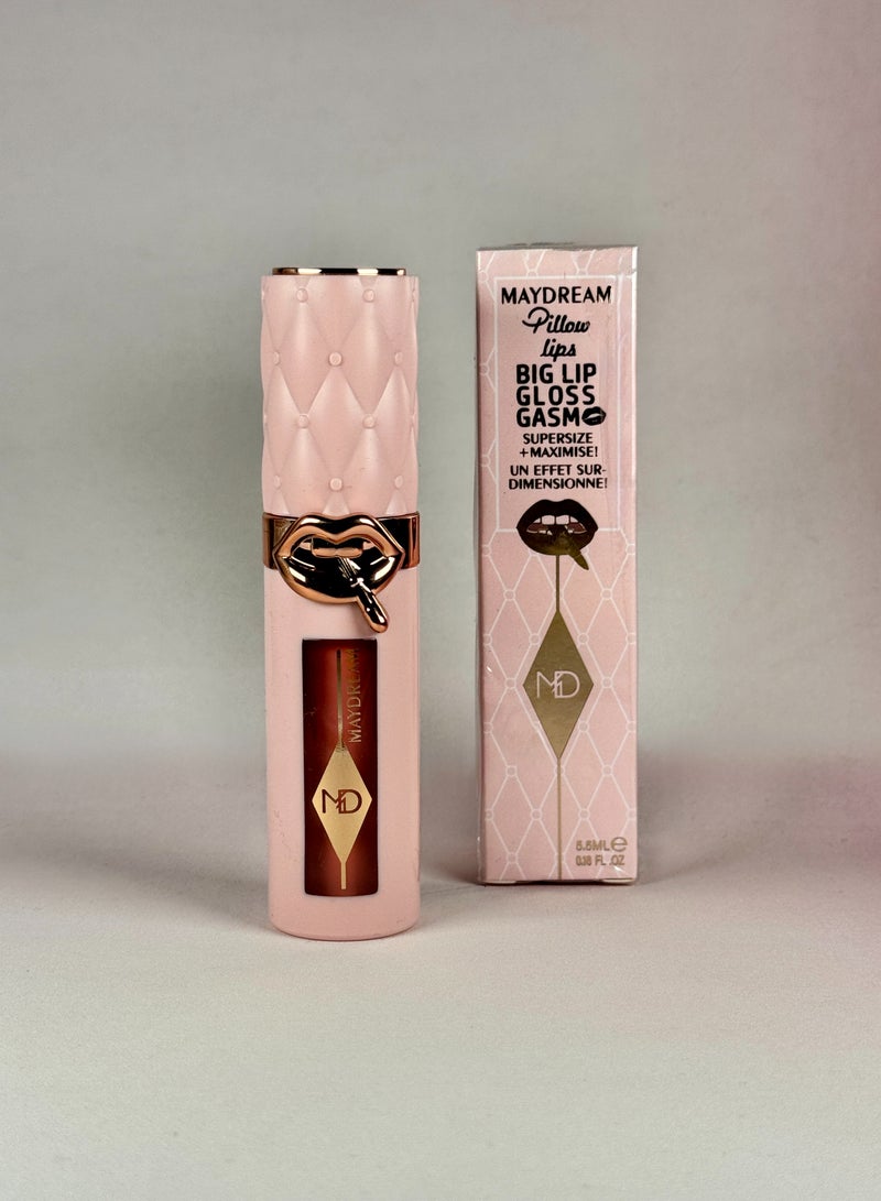 MAYDREAM Big Lip Gloss Gasm Rose Blush  - Image 2