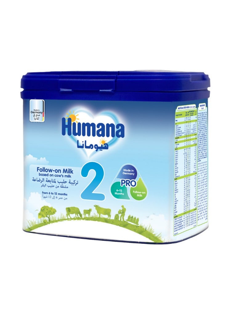 Humana Probalance Stage 2 Follow On Formula Non Gmo 6-12M 400g - Image 1