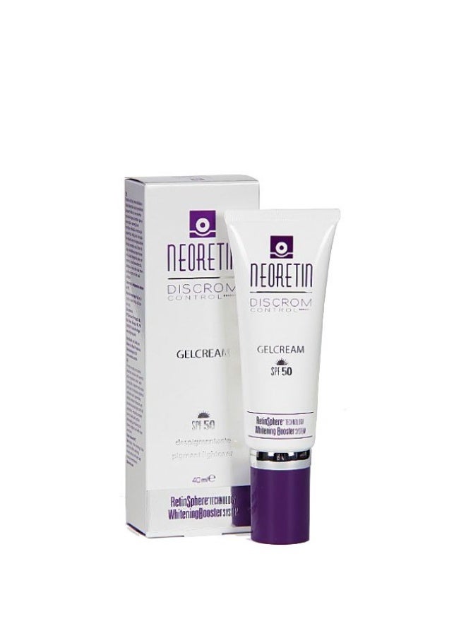 Neoretin Discrom Control Depigmenting Gel-Cream SPF50 40ml - Image 2