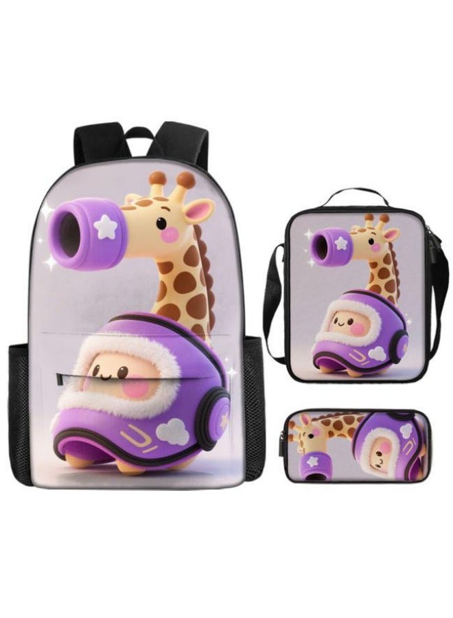 واضح من النار مفاجأة كرتونية ممتعة من ثلاث قطع عبر الإنترنت! نزهة/رياضة/تعلم عالمي | تصميم لطيف + مزيج عملي للغاية - Image 2