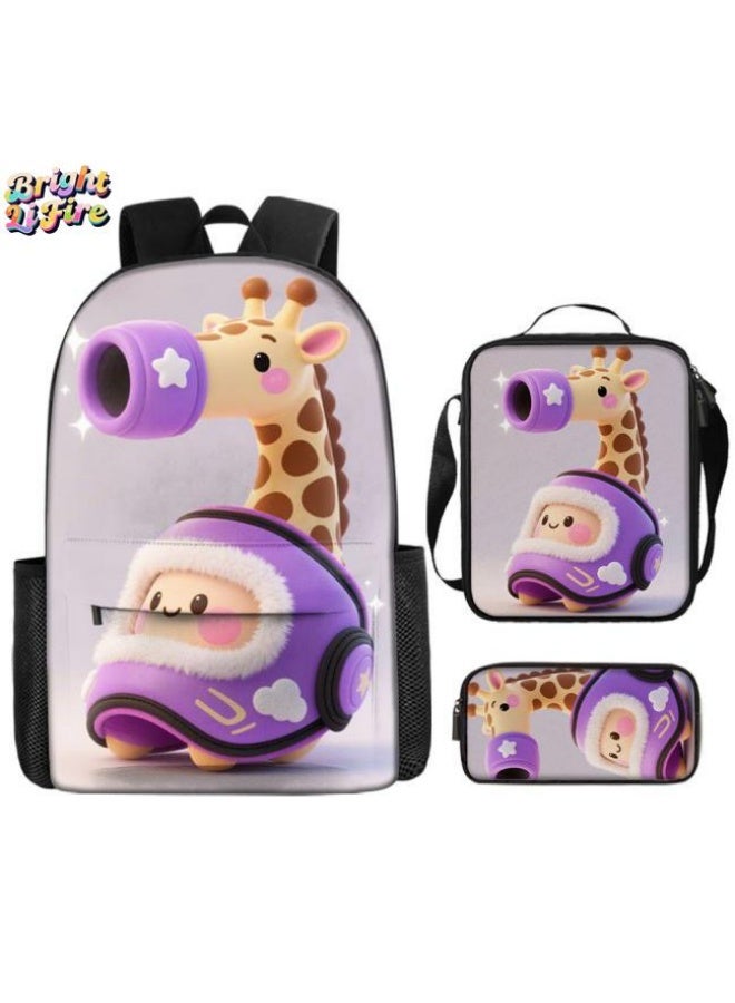 واضح من النار مفاجأة كرتونية ممتعة من ثلاث قطع عبر الإنترنت! نزهة/رياضة/تعلم عالمي | تصميم لطيف + مزيج عملي للغاية - Image 1