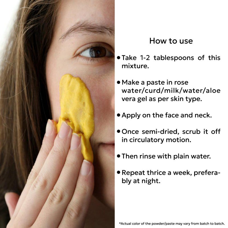 Yauvanya صابون يوفانيا من خشب الصندل | مقشر للوجه | باتنا مع الكركم، غبار خشب الصندل - 100 جرام - Image 2