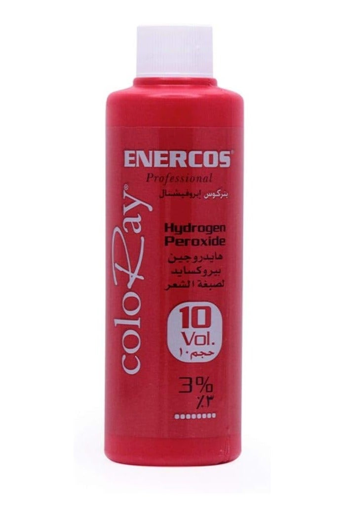 ENERCOS Professional Coloray Hydrogen Peroxide, For Optimum Results & Long Lasting Colors 100ml