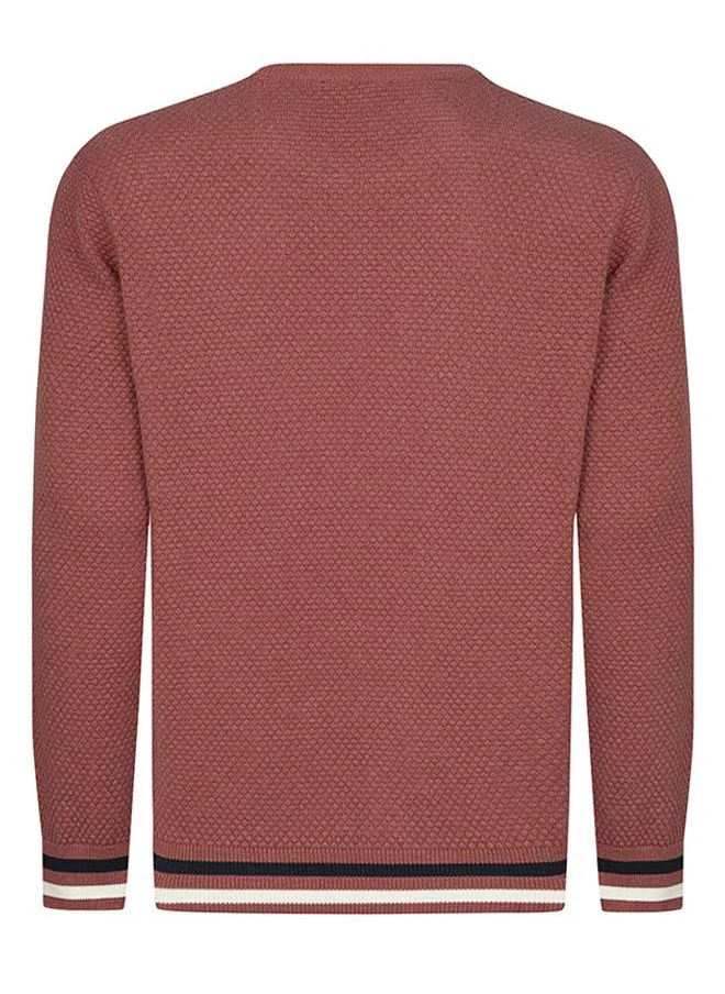 FELIX HARDY Round neck cotton jumper