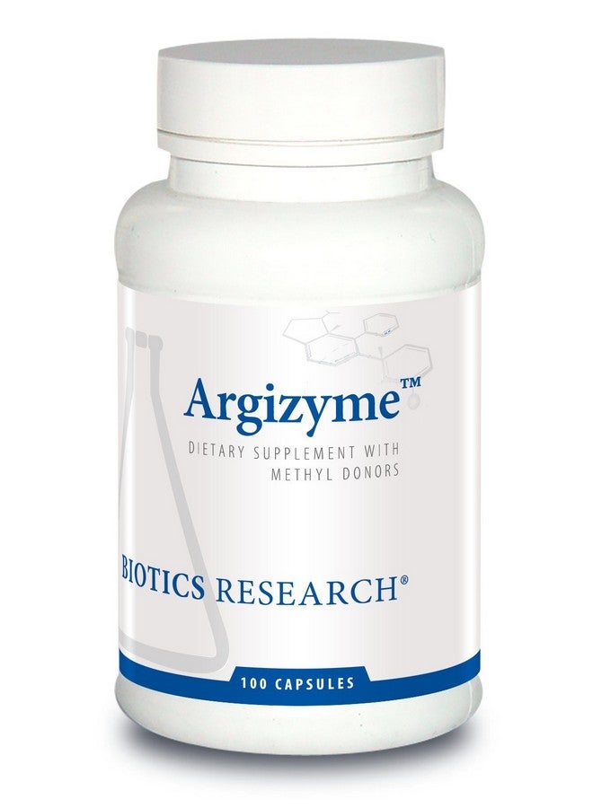 بيوتيكس ريسيرش Biotics Research Argizyme دعم غذائي للكلى الصحية والأحماض الأمينية ودعم الغدد وصحة المسالك البولية ومسحوق البنجر ومتبرع الميثيل. 100 كبسولة - Image 1