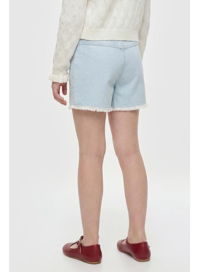 GUESS Youth Denim Mini Skort - Image 2