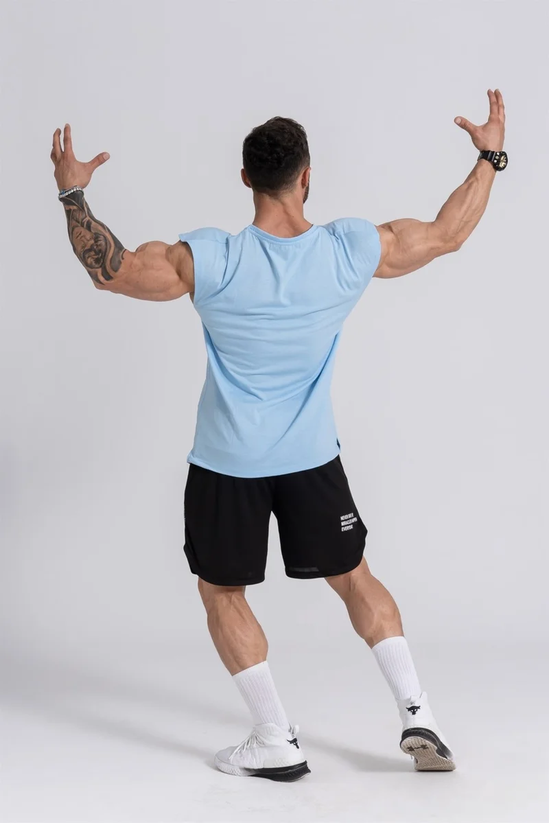 جيموولف Sports Men's T-Shirt | Tactical Arm Cut | Workout T-Shirt |