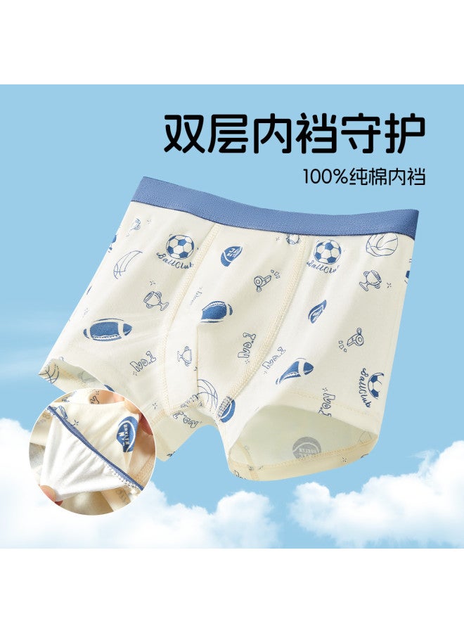 Fenton 6-pack Boys' & Girls' Underwear Boxer Briefs For Big Kids With Cartoon Prints - Image 5