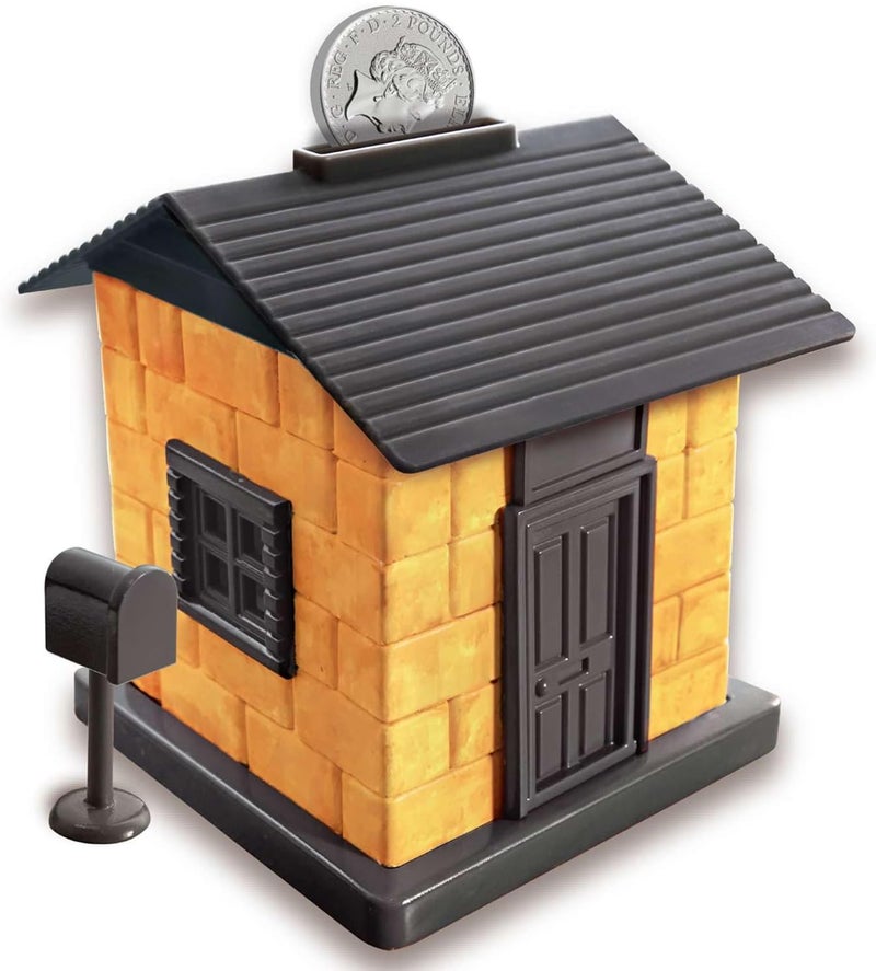 4M KidzLabs Mini Brick Architect – Build & Design Miniature Buildings with Real Bricks & Cement - Image 2