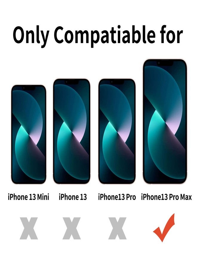 TENOC جراب هاتف TENOC متوافق مع iPhone 13 Pro Max، جراب شفاف مقاوم للصدمات، غطاء واقٍ رفيع لهاتف 6.7 بوصة - Image 2