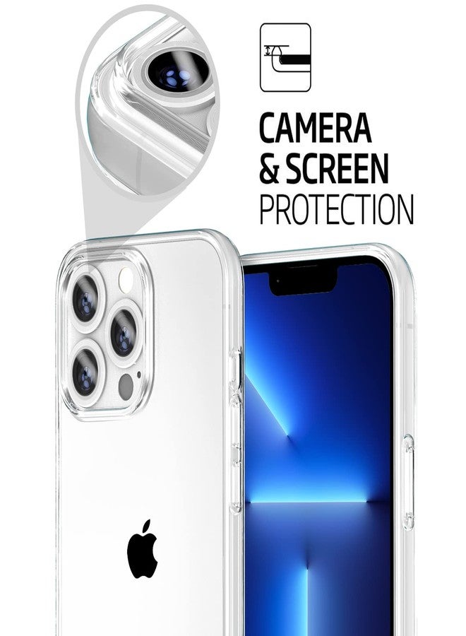 TENOC جراب هاتف TENOC متوافق مع iPhone 13 Pro Max، جراب شفاف مقاوم للصدمات، غطاء واقٍ رفيع لهاتف 6.7 بوصة - Image 4