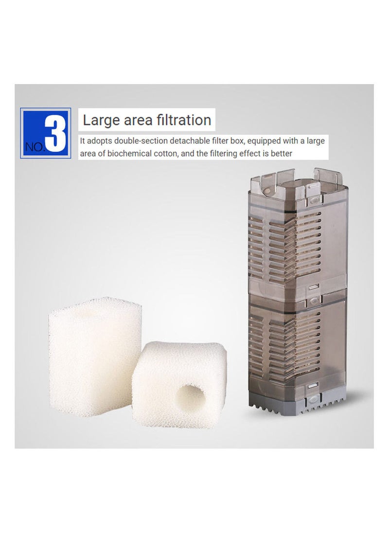 3 In 1 Aquarium Mini Suction Pump Aerator Filter